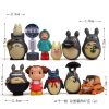 11pcs set Studio Ghibli Neighbor Figures Totoro Family Figurines Anime Toys Set Ornament Desk Garden Dolls 3 - Ghibli Gifts