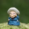 1pc New Cartoon Studio Ghibli Spirited Away Yubaba Mini Figures Toys DIY Resin Doll Collection Model - Ghibli Gifts