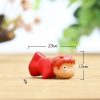 4 Pcs set Kawaii Japan Anime Ponyo on The Cliff Resin Action Figures Gardening Fish Ornament 4 - Ghibli Gifts