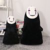 40 60cm Funny Spirited Away Faceless Man No Face Plush Toys No Face Ghost Kaonashi Stuffed 2 - Ghibli Gifts