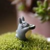 Anime My Neighbor Kawaii Totoro with Bowl Micro Fairy Garden Miniature Decoration Figures Terrarium Dollhouse DIY 2 - Ghibli Gifts