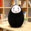 Creative Funny Spirited Away Movie Faceless Man No Face Plush Toy Ghost Kaonashi Stuffed U Shape 1 - Ghibli Gifts