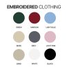 Embroidered clothing color chart - Ghibli Gifts