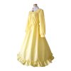 Howl s Moving Castle Anime Surrounding Clothes Maid Outfit Yellow Green Dress Sophie Halloween Cosplay Anime 4 - Ghibli Gifts