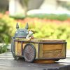 My Neighbor Totoro Studio Ghibli PVC Cat Action Figure Doll Anime Mei Fairy Dust Garden Resin 4 - Ghibli Gifts
