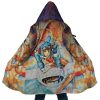 Nausicaa SG AOP Hooded Cloak Coat MAIN Mockup - Ghibli Gifts
