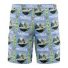 Nausicaa SG Hawaiian Shorts BACK Mockup - Ghibli Gifts