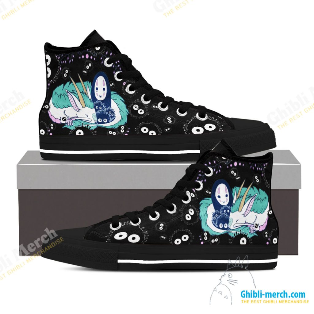 Spirited Away Free Your Spirit Converse Shoes - Ghibli Gifts