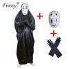 Spirited Away No Face Man Cosplay Costume Halloween Carnival Ghost Cosplay Cloak For Adults - Ghibli Gifts