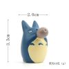 Studio Ghibli Anime My Neighbor Totoro blowing In the tree Action Figures Ornaments Toys DIY Desk 3 - Ghibli Gifts