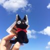 Studio Ghibli Hayao Miyazaki Kiki s Delivery Service Black JiJi Plush Toy Cute Mini Black Cat 5 - Ghibli Gifts