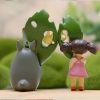 Studio Ghibli Miniatures Japanese Anime Totoro Ornament Miyazaki Fairy Garden Ornament Home Room Decor Cute Mini 2 - Ghibli Gifts