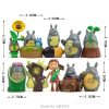 Studio Ghibli My Neighbor Totoro Mei Kitten Bus Resin Action Figures Mini Home Decoration Anime Figurines 1 - Ghibli Gifts