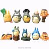 Studio Ghibli My Neighbor Totoro Mei Kitten Bus Resin Action Figures Mini Home Decoration Anime Figurines 3 - Ghibli Gifts