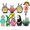 Studio Ghibli Totoro Miniatures PVC Action Figures Spirited Away No Face Man Hayao Miyazaki Mini Figurines - Ghibli Gifts