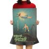 TIE LER Hayao Miyazaki Anime Movie Poster Cartoon Does Retro Nostalgia Kraft Paper Poster Cafe Bar 18 1 - Ghibli Gifts