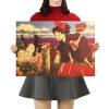 TIE LER Hayao Miyazaki Anime Movie Poster Cartoon Does Retro Nostalgia Kraft Paper Poster Cafe Bar 19 1 - Ghibli Gifts