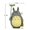 Totoro Japanese Anime 3 5 5cm Mini Tonari no Totoro with Lotus leaf Mini Cartoon Figures 3 - Ghibli Gifts