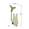 Totoro Japanese Anime 3 5 5cm Mini Tonari no Totoro with Lotus leaf Mini Cartoon Figures 5 - Ghibli Gifts