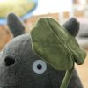 Totoro Plush Toy Cute Plush Cat Japanese Anime Figure Doll Plush Totoro With Lotus Leaf Kids 10 - Ghibli Gifts