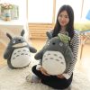 Totoro Plush Toy Cute Plush Cat Japanese Anime Figure Doll Plush Totoro With Lotus Leaf Kids 6 - Ghibli Gifts