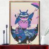 Totoro Studio Ghibli Anime on The Wall Art Posters and Prints Canvas Painting Wall Art Pictures 13 - Ghibli Gifts