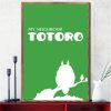 Totoro Studio Ghibli Anime on The Wall Art Posters and Prints Canvas Painting Wall Art Pictures 3 - Ghibli Gifts