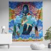 Trippy Castle in the Sky SG Vertical Wall Tapestry Main Mockup 1 - Ghibli Gifts