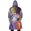 Trippy Howls Moving Castle SG AOP Hooded Cloak Coat BACK Mockup - Ghibli Gifts