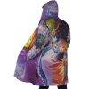 Trippy Howls Moving Castle SG AOP Hooded Cloak Coat SIDE Mockup - Ghibli Gifts