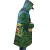 Trippy My Neighbor Totoro SG AOP Hooded Cloak Coat RIGHT Mockup - Ghibli Gifts