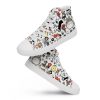 mens high top canvas shoes white front 62137df197c14 - Ghibli Gifts