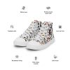 mens high top canvas shoes white left front 62137df197f68 - Ghibli Gifts
