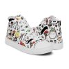 mens high top canvas shoes white right 62137df198198 - Ghibli Gifts