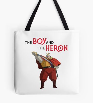 Studio Ghibli Parakeet King The Boy And The Heron Totes